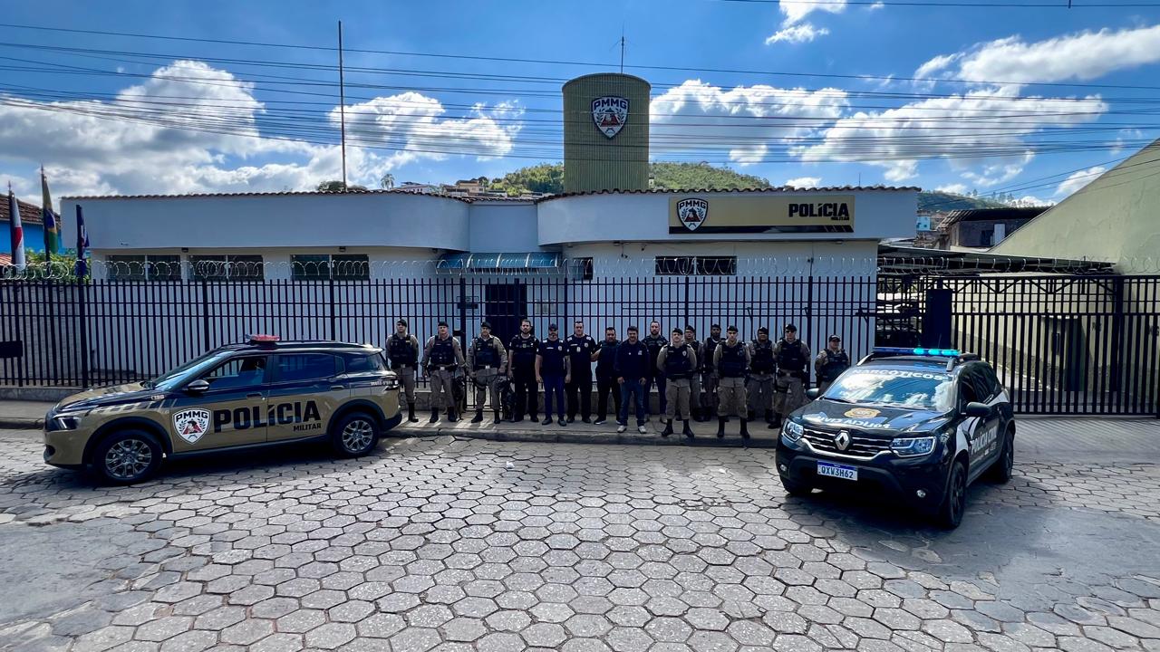 Combate ao crime organizado: Polícias Militar e Civil deflagram operação contra o tráfico de drogas em Santos Dumont